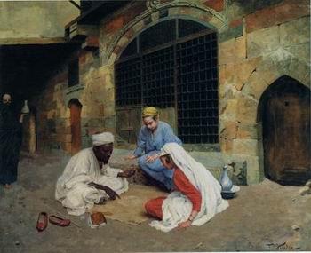 unknow artist Arab or Arabic people and life. Orientalism oil paintings 175 china oil painting image